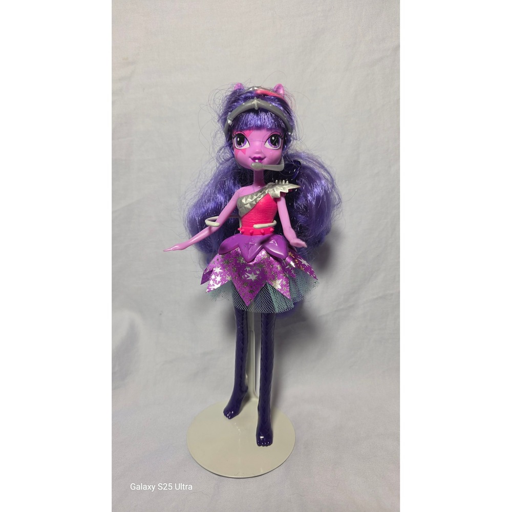My Little Pony Equestria Girls Twilight Sparkle Rainbow Rocks Doll Purple Hair